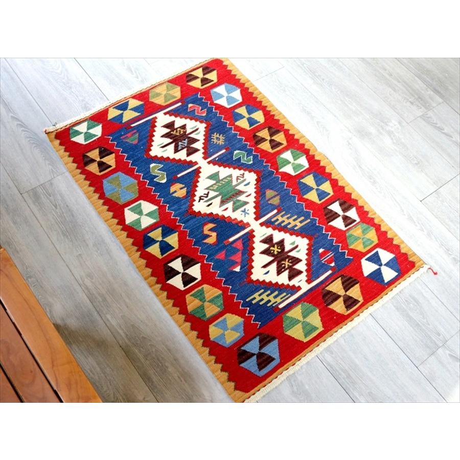 最高級の細かな手織りトルコキリム/コンヤ草木染キリム スーパー