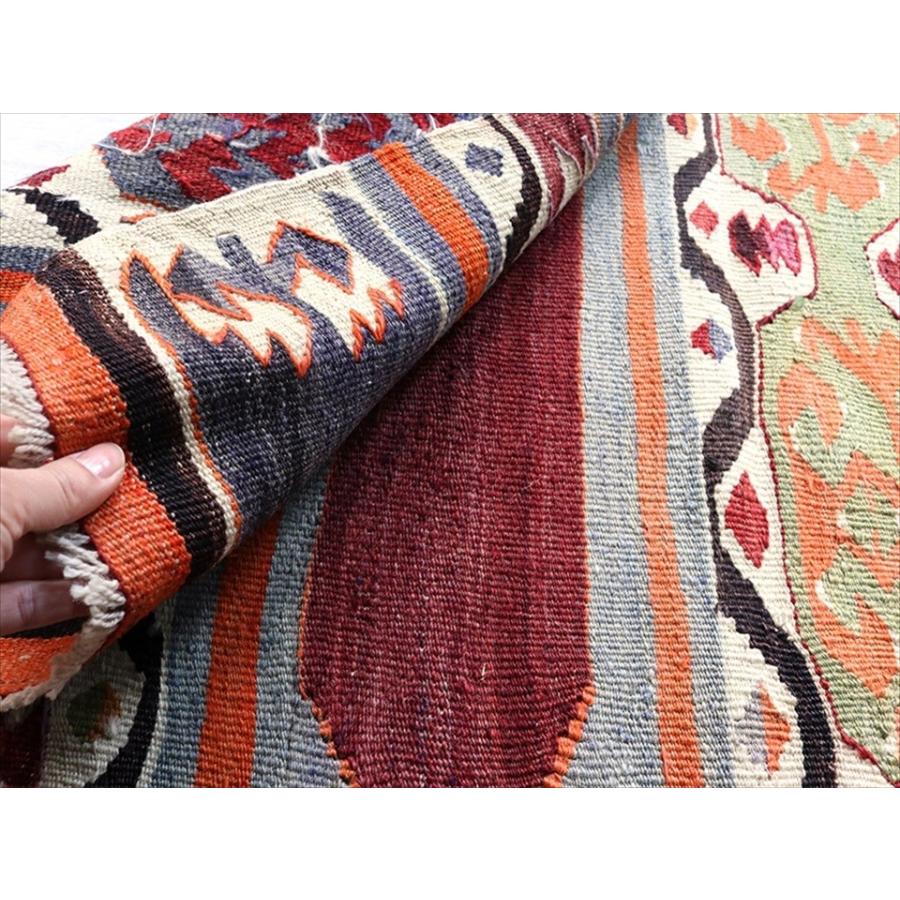 オールドキリム ムート/チェイレキ 162x90cm 赤いサンドゥク