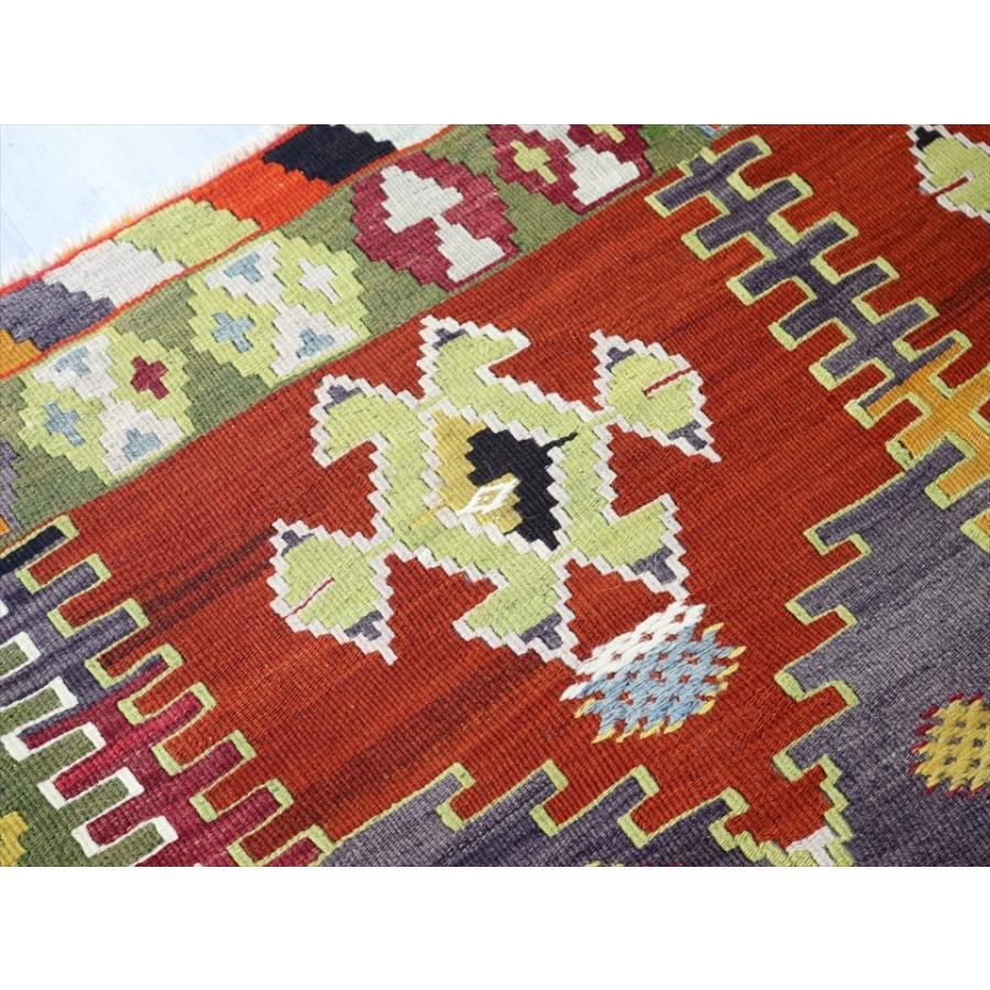 オールドキリム コンヤ　カリヨラ 226x158cm 重なるミフラープ_10