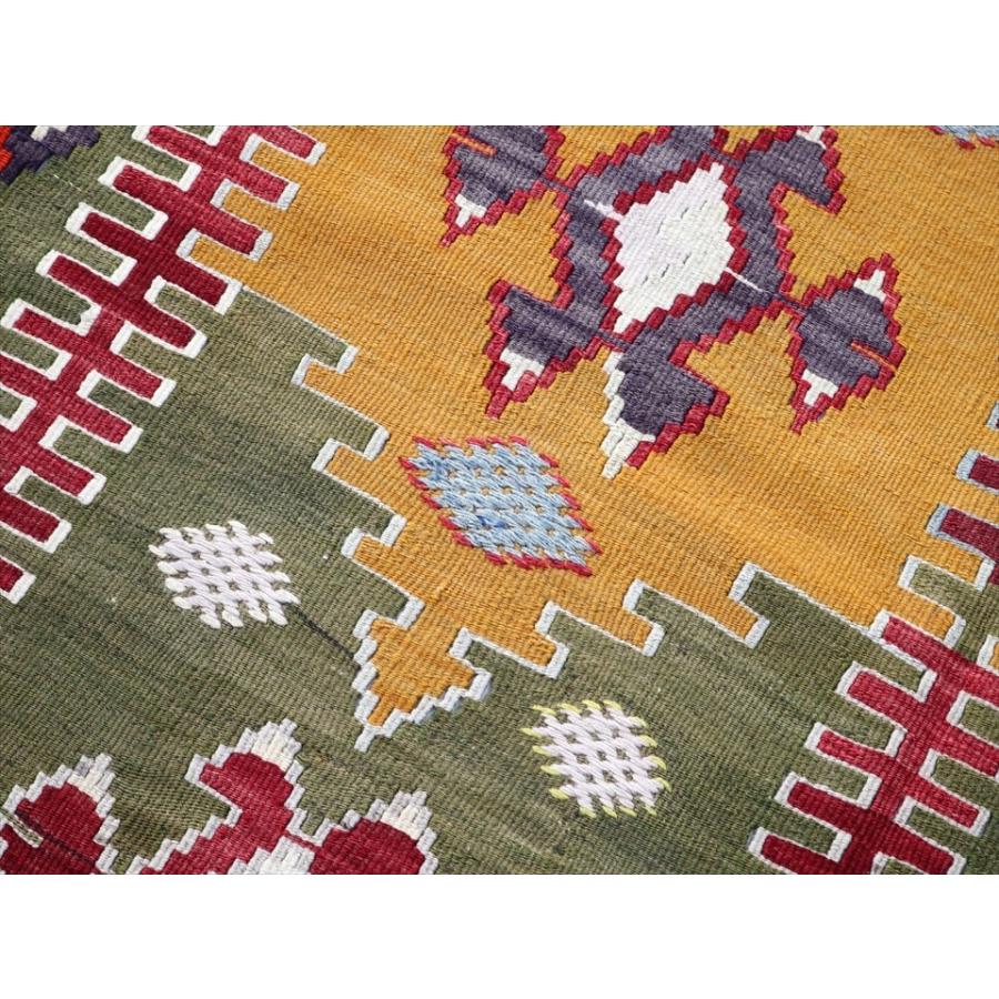 オールドキリム コンヤ　カリヨラ 226x158cm 重なるミフラープ_11