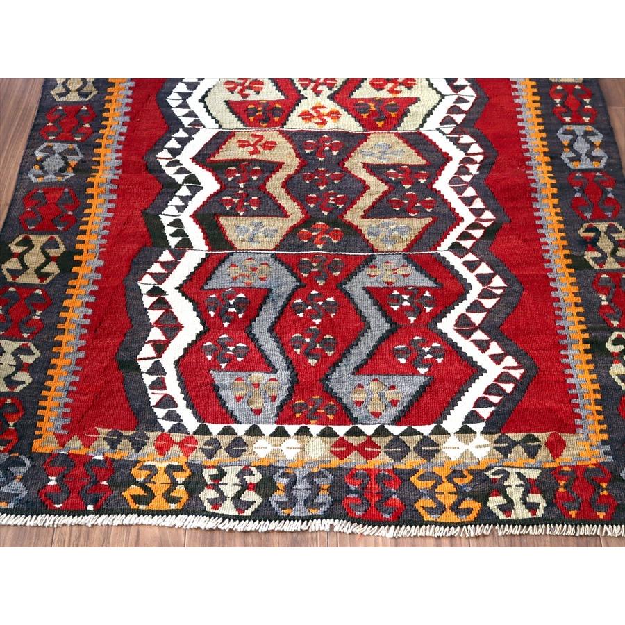 オールドキリム シワス/チェイレキ 128x93cm コチボユヌズ 雄羊の角