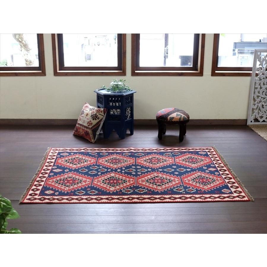 トルコ手織りキリム ワン 157x105cm セッヂャーデ 8つのメダリオン