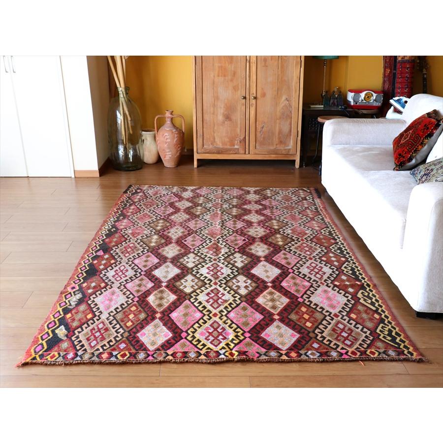 オールドキリム アルメニア  213x153cm スマック織り 連なるエリベリンデ | ブランド登録なし | 13