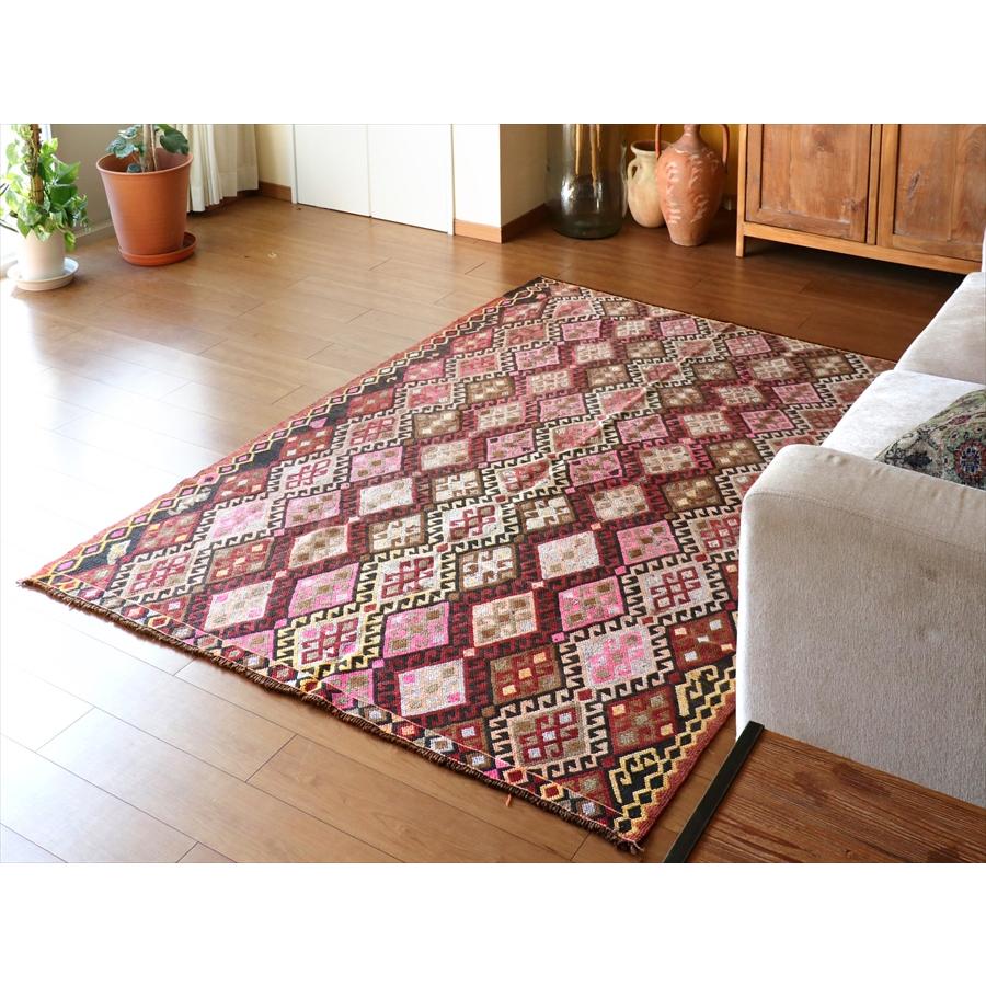 オールドキリム アルメニア  213x153cm スマック織り 連なるエリベリンデ | ブランド登録なし | 01