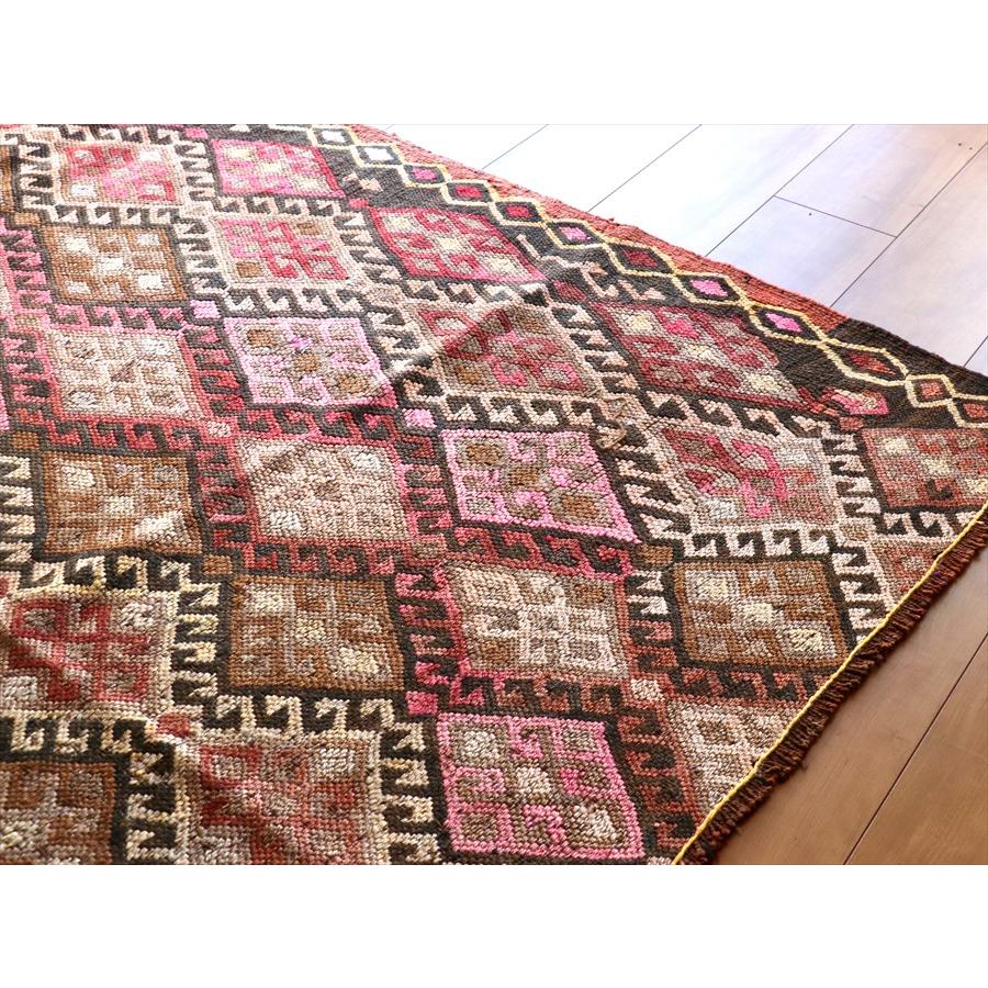 オールドキリム アルメニア  213x153cm スマック織り 連なるエリベリンデ | ブランド登録なし | 04