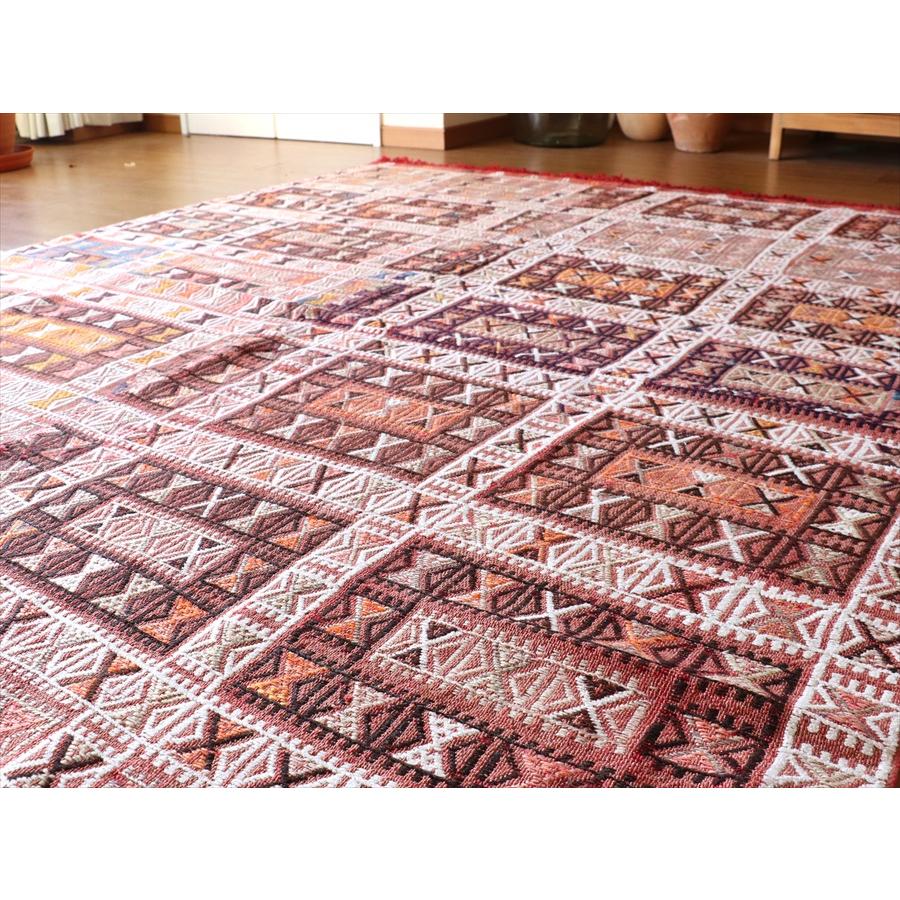 オールドキリム　ジジム 繊細な手仕事ジジム オールドキリム120×78cm【送料無料】 - inie japan