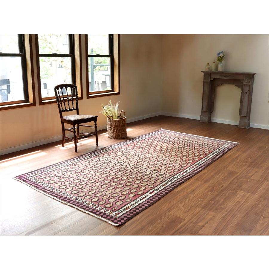 オールドキリム セネ  279x144cm 一面のボテモチーフ | ブランド登録なし | 01