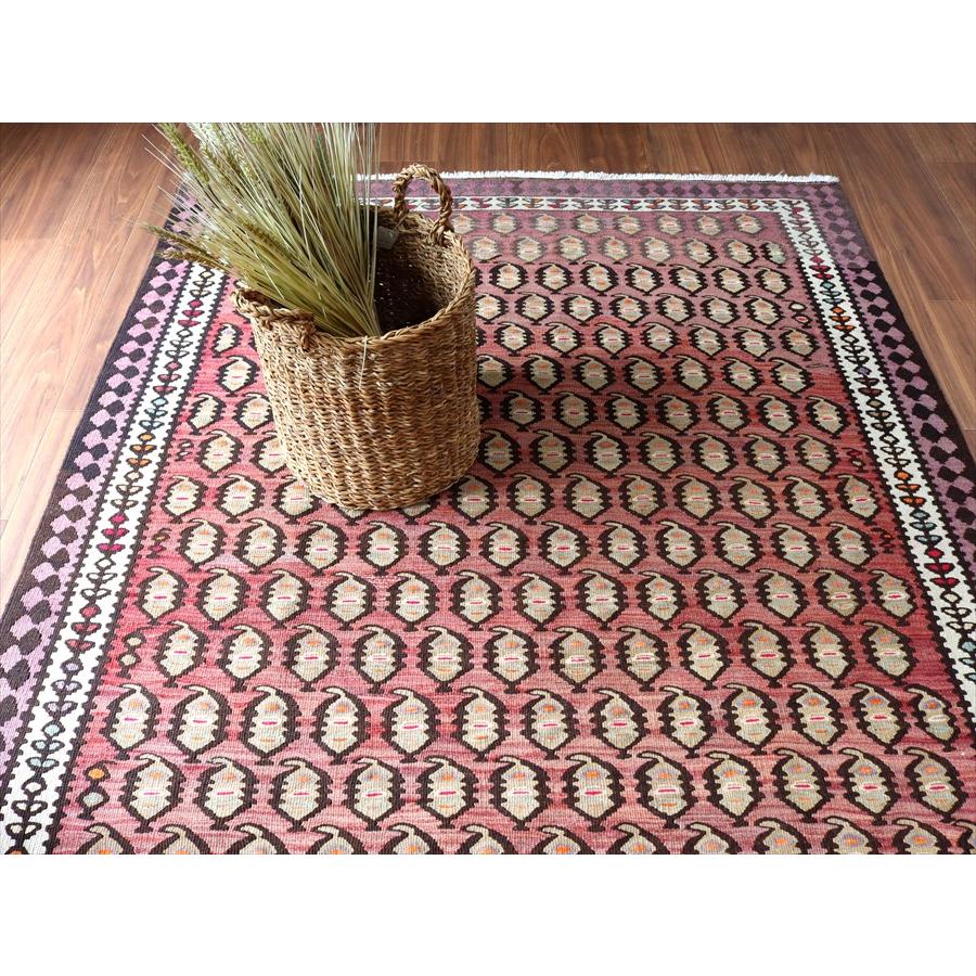 オールドキリム セネ  279x144cm 一面のボテモチーフ | ブランド登録なし | 03