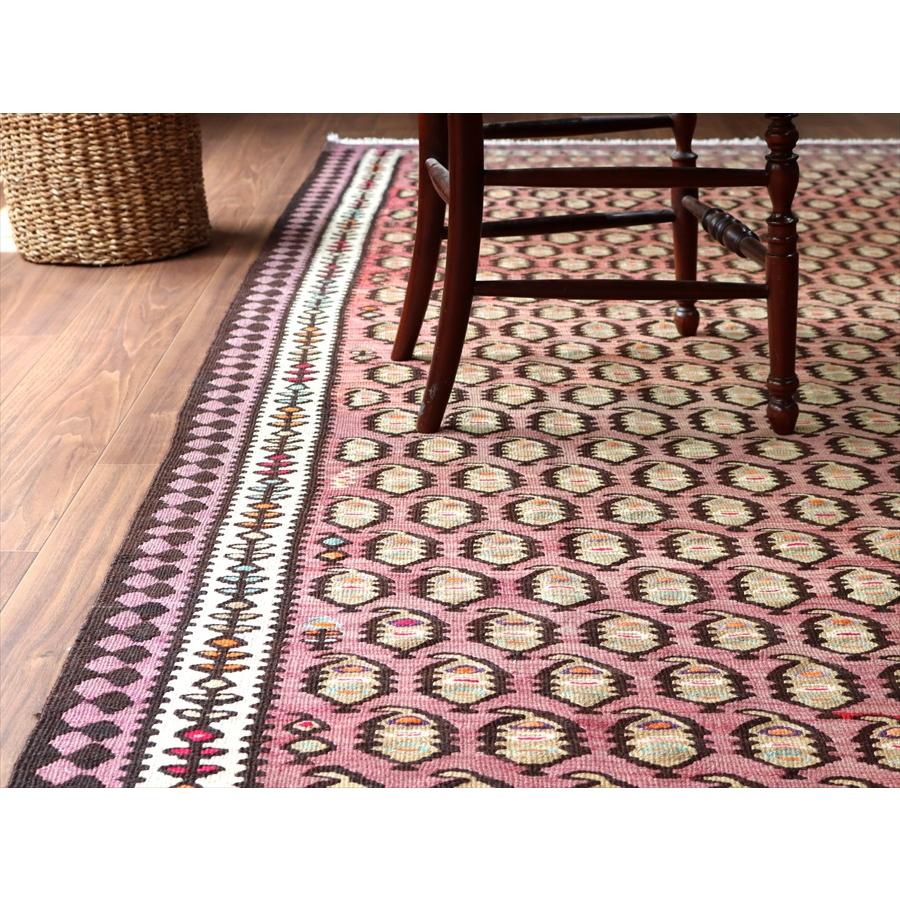 オールドキリム セネ  279x144cm 一面のボテモチーフ | ブランド登録なし | 05