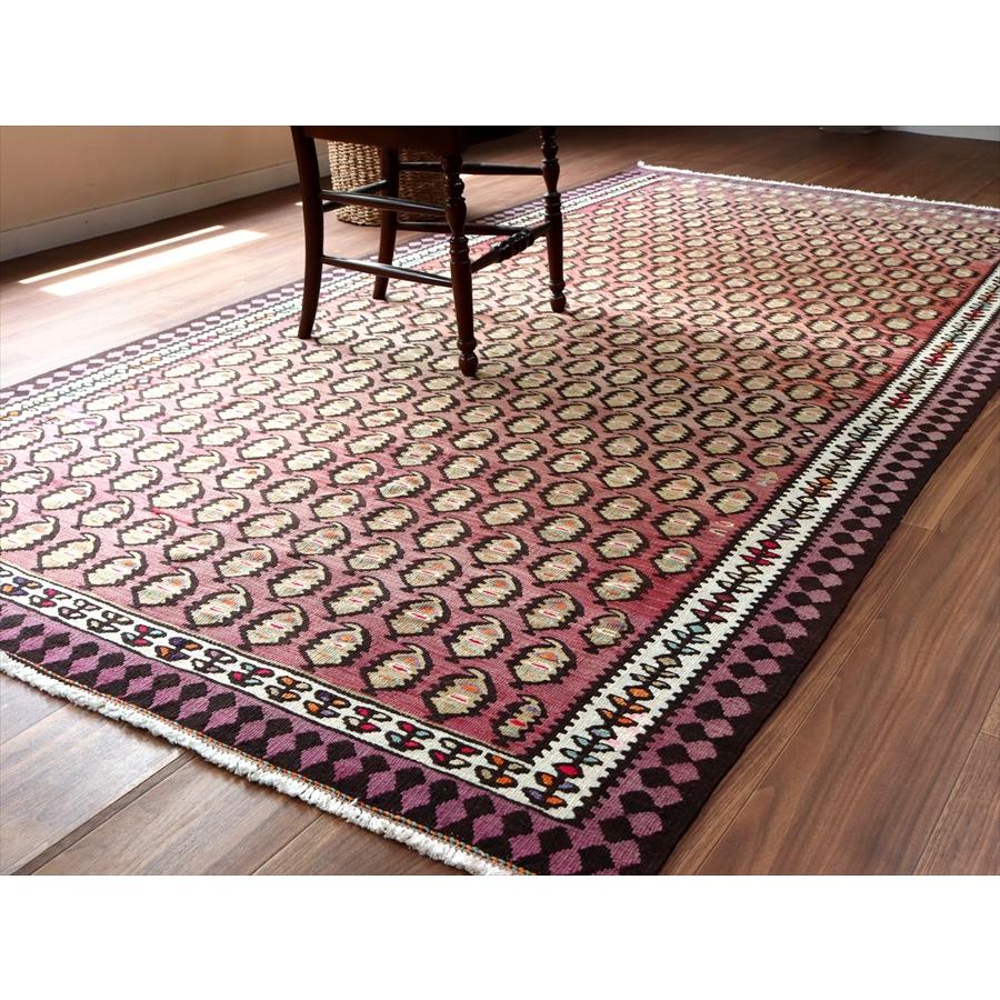 オールドキリム セネ  279x144cm 一面のボテモチーフ | ブランド登録なし | 06