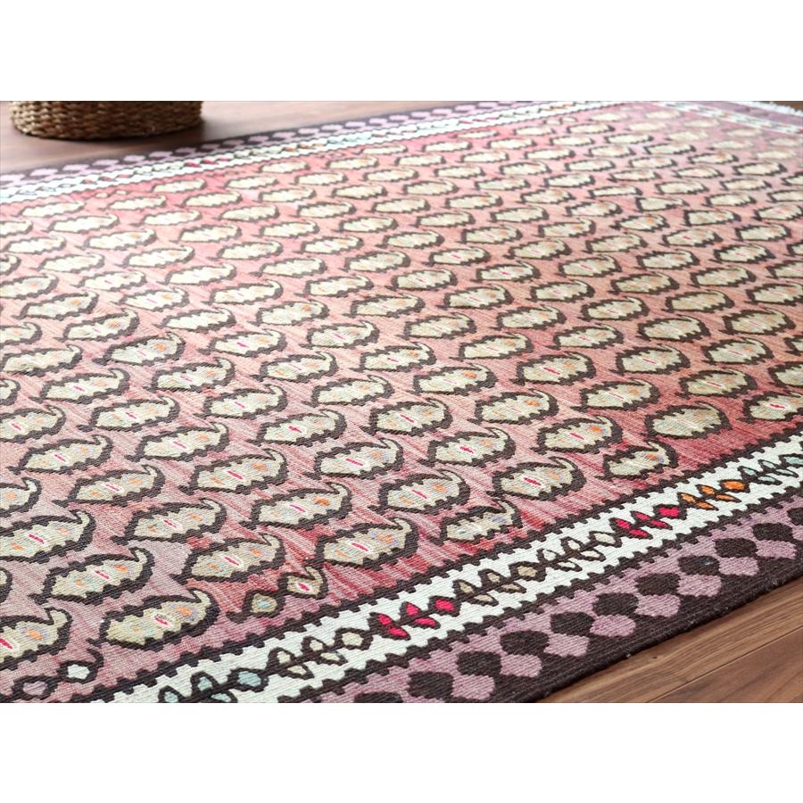 オールドキリム セネ  279x144cm 一面のボテモチーフ | ブランド登録なし | 08