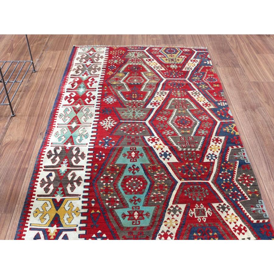 オールドキリム ギョムルゲン  189x85cm 連なるエリベリンデ | ブランド登録なし | 02