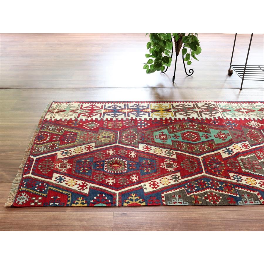 オールドキリム ギョムルゲン  189x85cm 連なるエリベリンデ | ブランド登録なし | 04