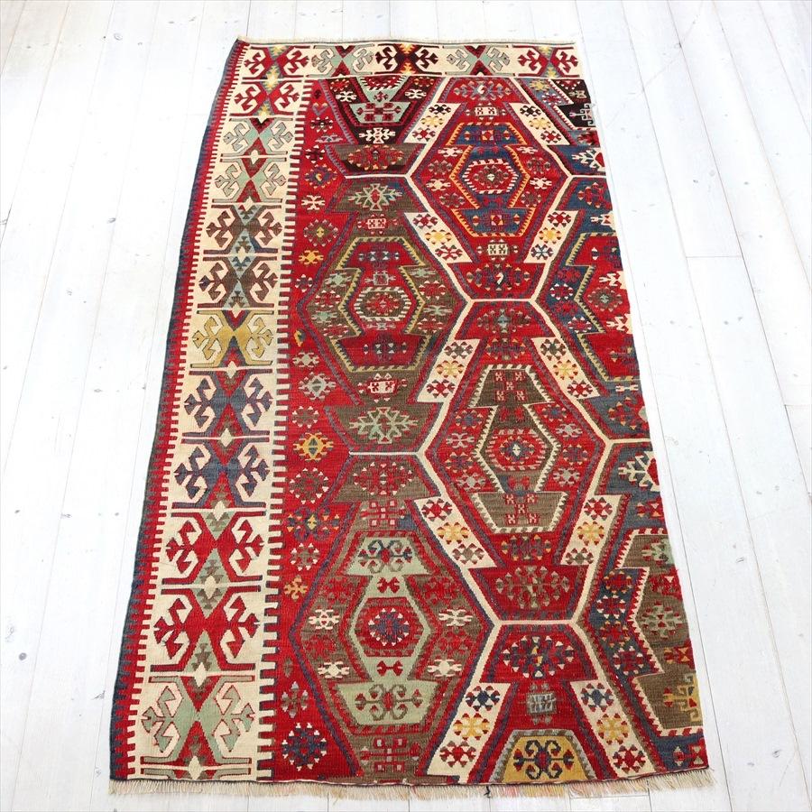 オールドキリム カイセリ ギョムルゲン  178x85cm ベレケットとエリベリンデ　フラグメント | ブランド登録なし