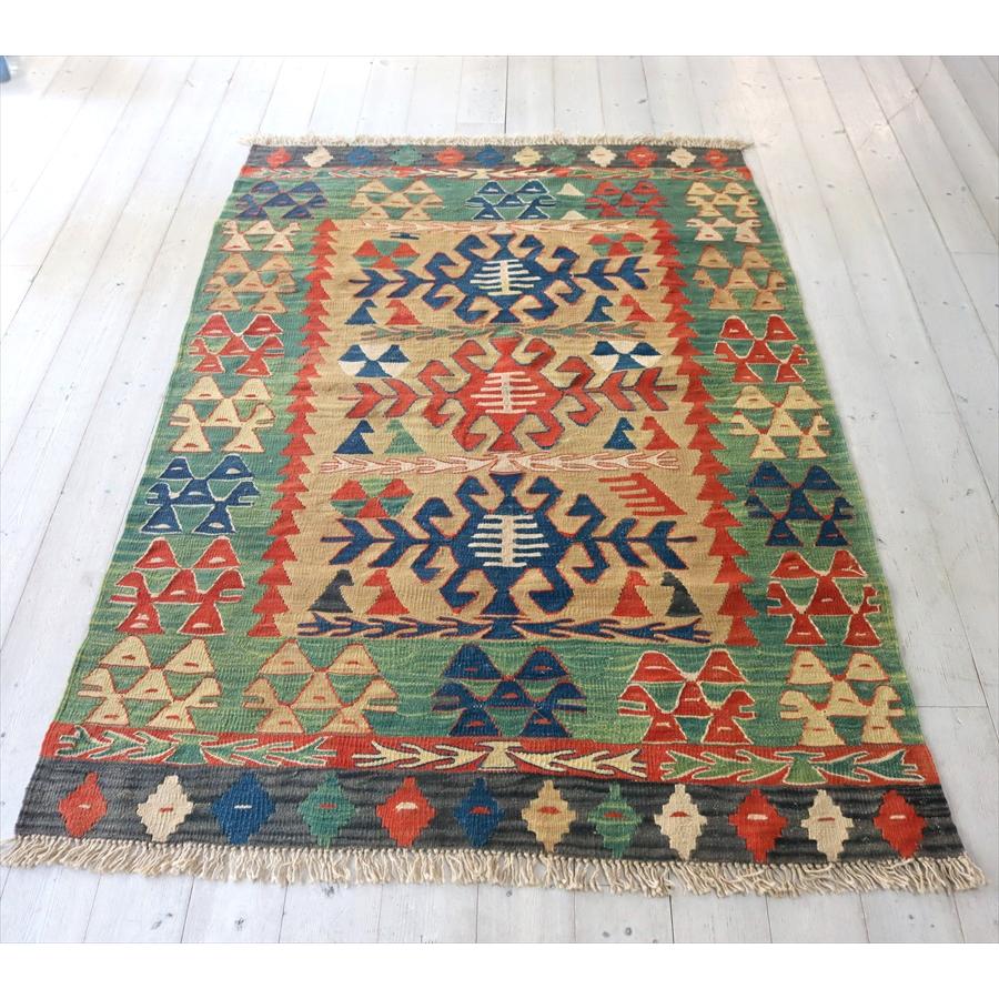 トルコキリム　ヴィンテージ キリム トルコ ウシャク ヴィンテージキリム 【公式通販】