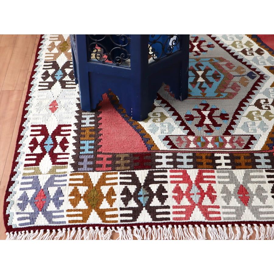 トルコの手織りキリム カイセリ ヤヒヤル 191x117cm | ブランド登録なし | 07