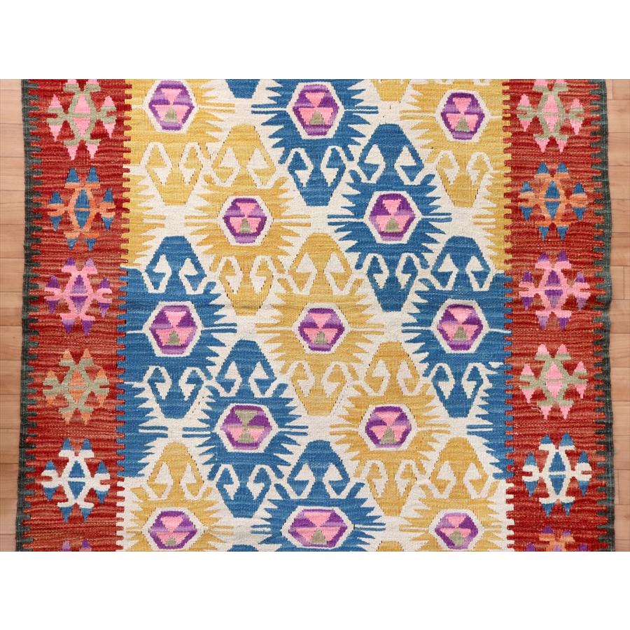 色にこだわるワンランク上のカイセリキリム 185x128cm 連なるエリベリンデ | ブランド登録なし | 02