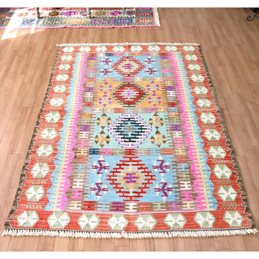 色にこだわるワンランク上のカイセリキリム 181x127cm ４つのイーブルアイ | ブランド登録なし