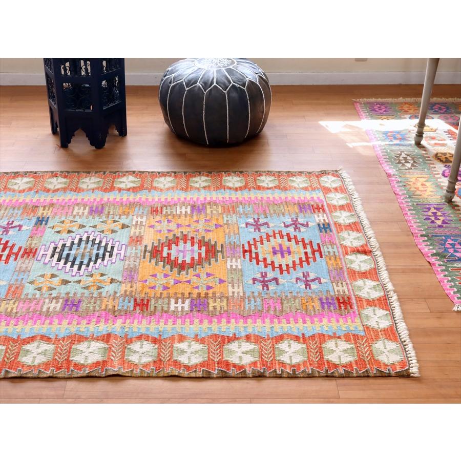 色にこだわるワンランク上のカイセリキリム 181x127cm ４つのイーブルアイ | ブランド登録なし | 02