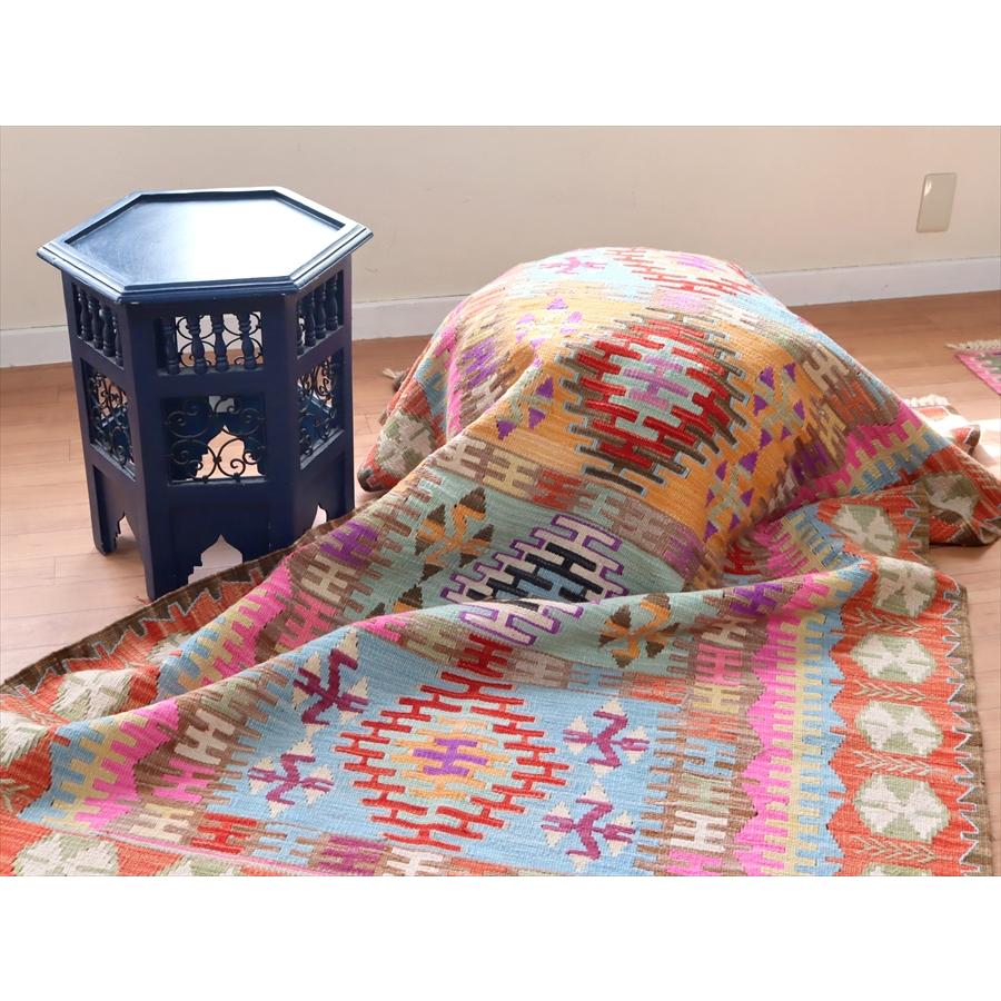 色にこだわるワンランク上のカイセリキリム 181x127cm ４つのイーブルアイ | ブランド登録なし | 05