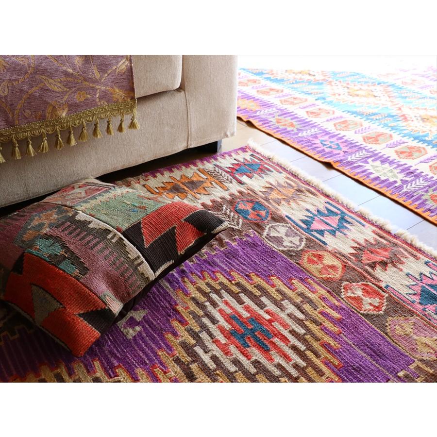 手織りキリム トルコ　カイセリ産 178x137cm 明るいパステルカラー　セッヂャーデ | ブランド登録なし | 10