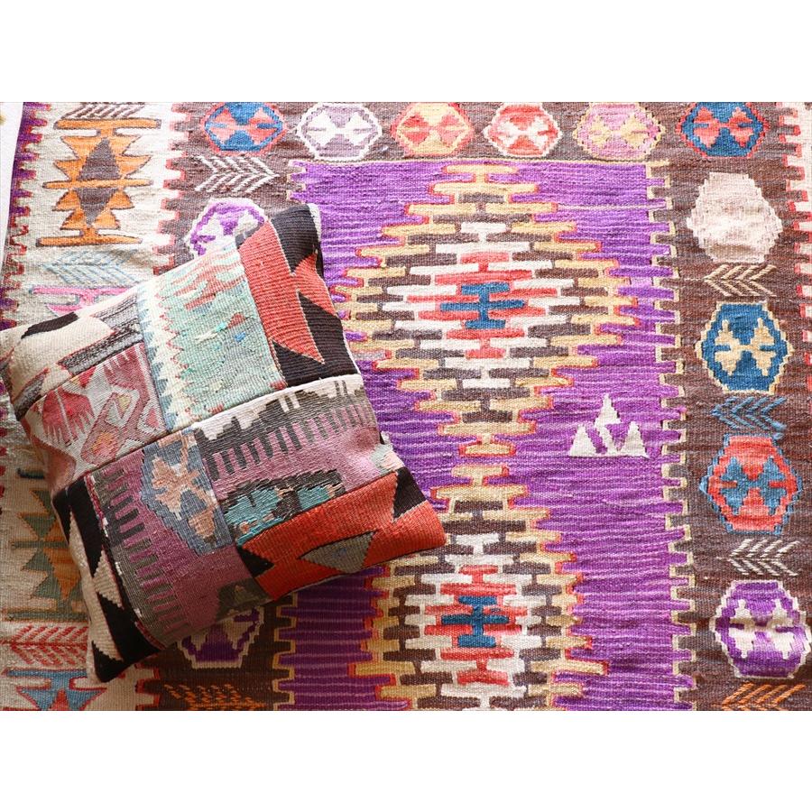 手織りキリム トルコ　カイセリ産 178x137cm 明るいパステルカラー　セッヂャーデ | ブランド登録なし | 08