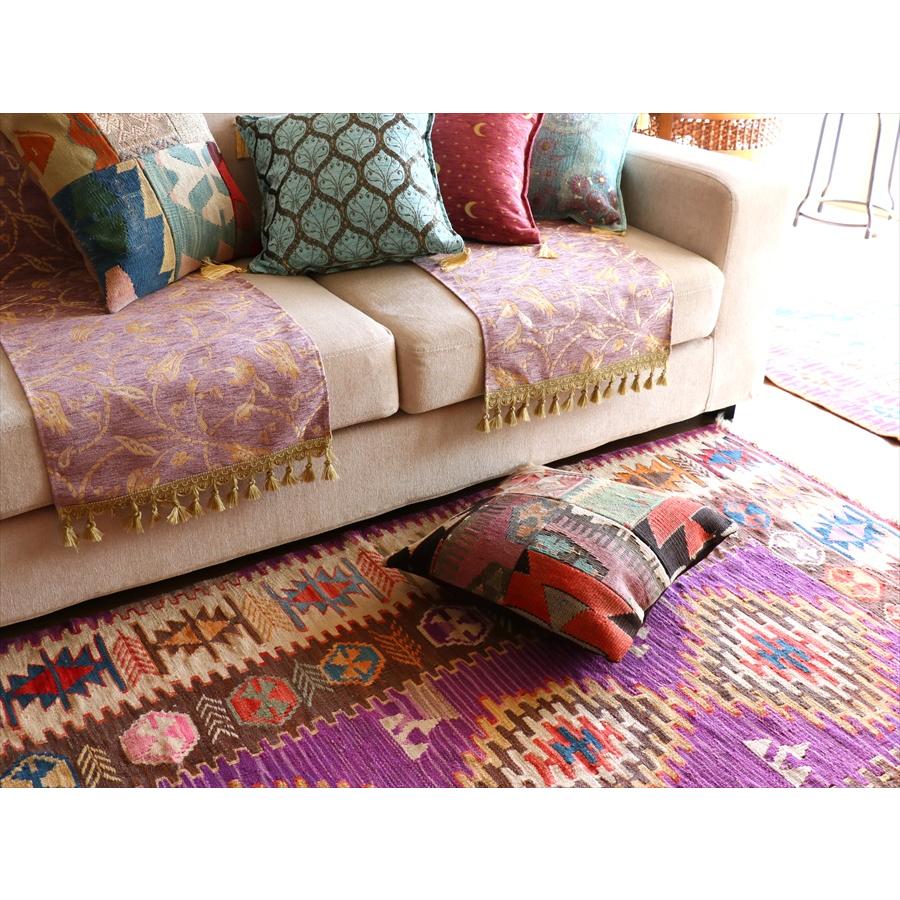 手織りキリム トルコ　カイセリ産 178x137cm 明るいパステルカラー　セッヂャーデ | ブランド登録なし | 09