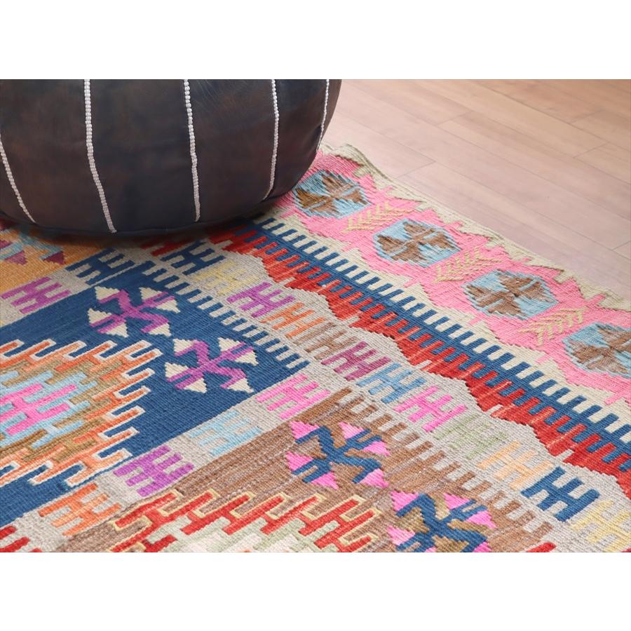 色にこだわるワンランク上のカイセリキリム 178x133cm イーブルアイと狼の足跡 | ブランド登録なし | 04