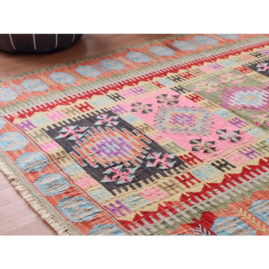 色にこだわるワンランク上のカイセリキリム 167x138cm イーブルアイと麦の穂のジジム | ブランド登録なし | 03