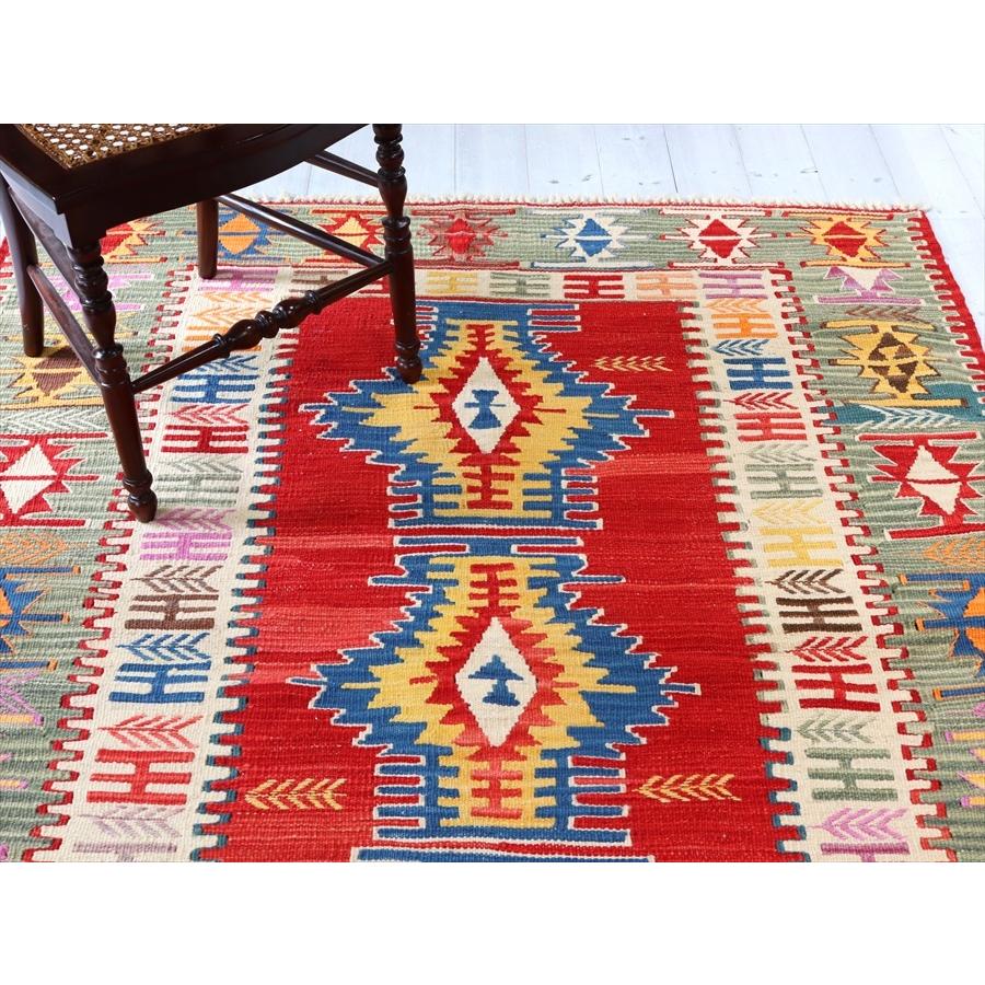 ワンランク上のカイセリキリム　セッヂャーデ 179x135cm ベレケットと麦の穂 | ブランド登録なし | 04