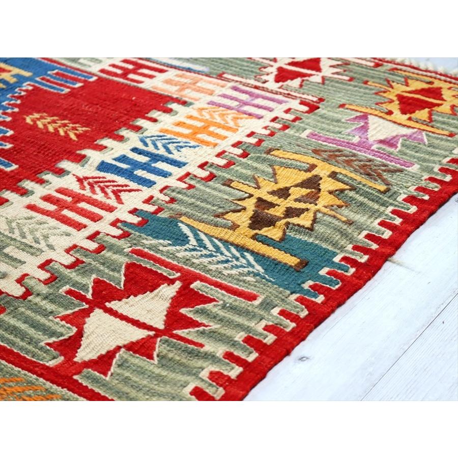 ワンランク上のカイセリキリム　セッヂャーデ 179x135cm ベレケットと麦の穂 | ブランド登録なし | 09