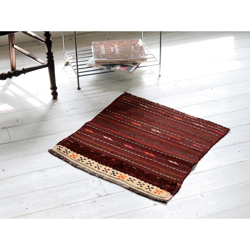オールドキリム バルーチ 54x54cm ホルジン/スザンニ織り＆絨毯 | ブランド登録なし | 01
