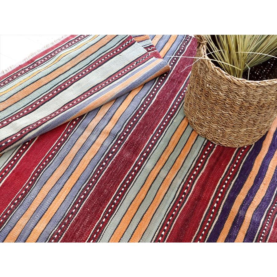 オールドキリム アフィヨン  155x113cm シンプルボーダー | ブランド登録なし | 07