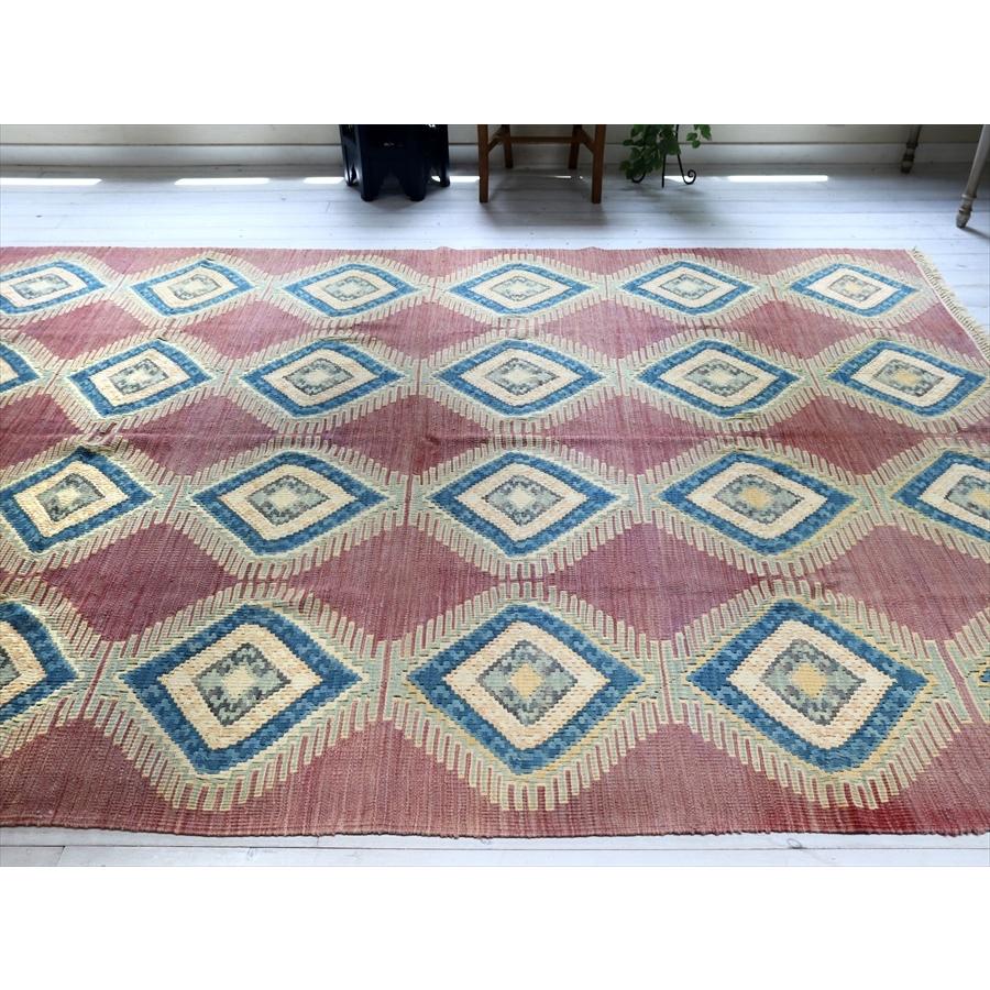 ワンランク上のカイセリキリム　ケッレ 295x201cm 連なるメダリオン | ブランド登録なし | 08