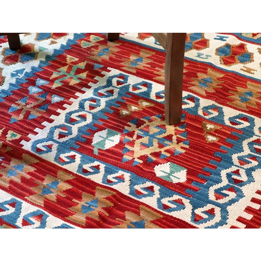 トルコの手織りキリム　カリヨラ 219x145cm ３つのサンドゥック | ブランド登録なし | 04