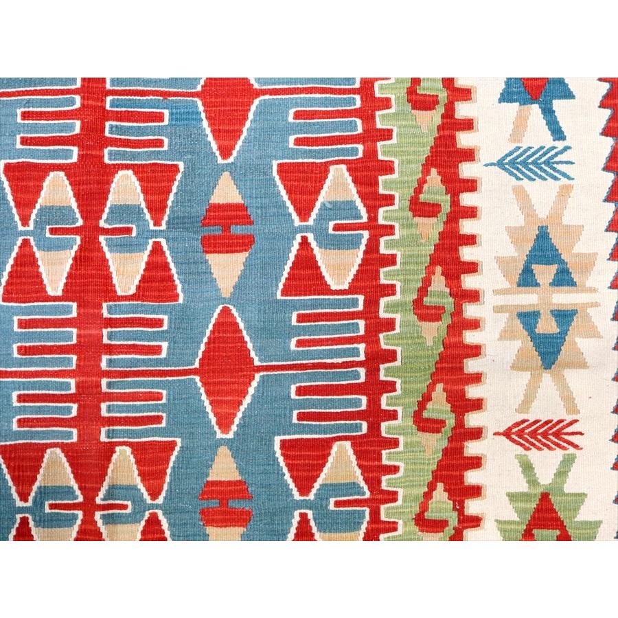 トルコの手織りキリム　カリヨラ 233x152cm 翼を広げた鳥のモチーフ | ブランド登録なし | 06