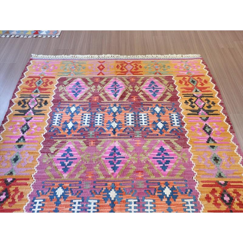 トルコ手織りキリム トルコ手織りキリム 171cmx120cm 【公式通販】