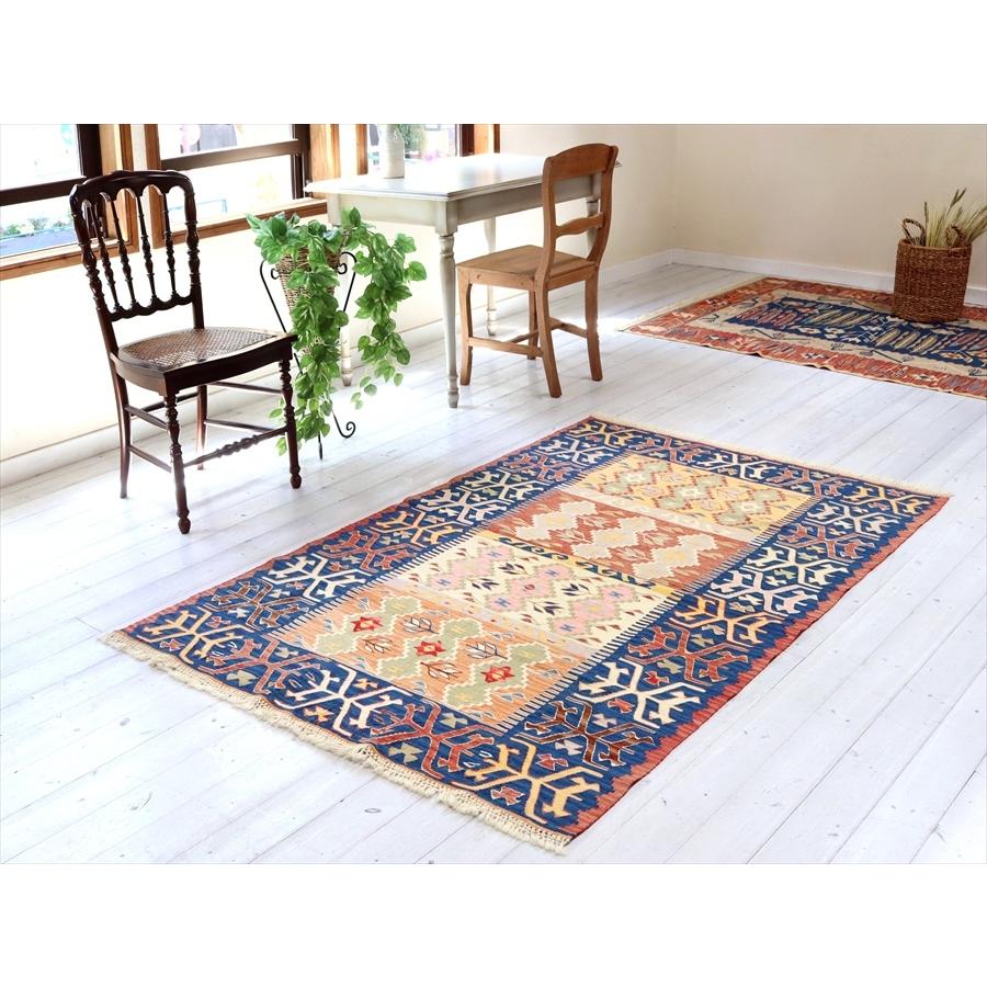 細かな織りのコンヤキリム セッヂャーデ 182x125cm ４つのサンドゥック | ブランド登録なし | 01