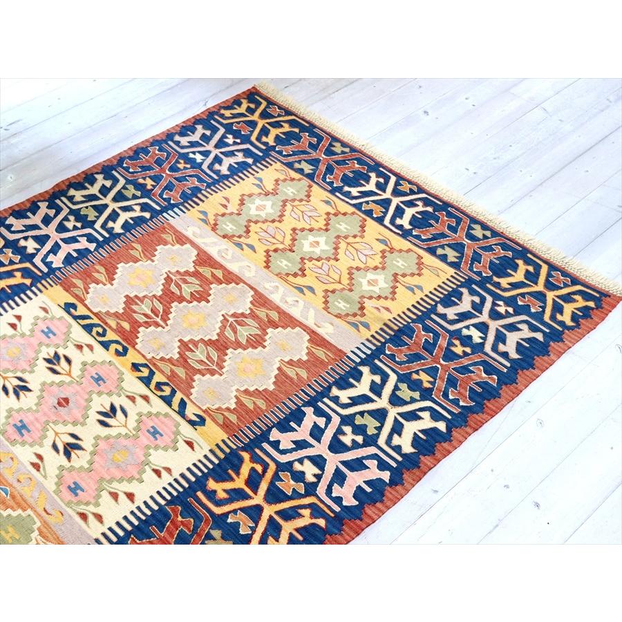 細かな織りのコンヤキリム セッヂャーデ 182x125cm ４つのサンドゥック | ブランド登録なし | 03