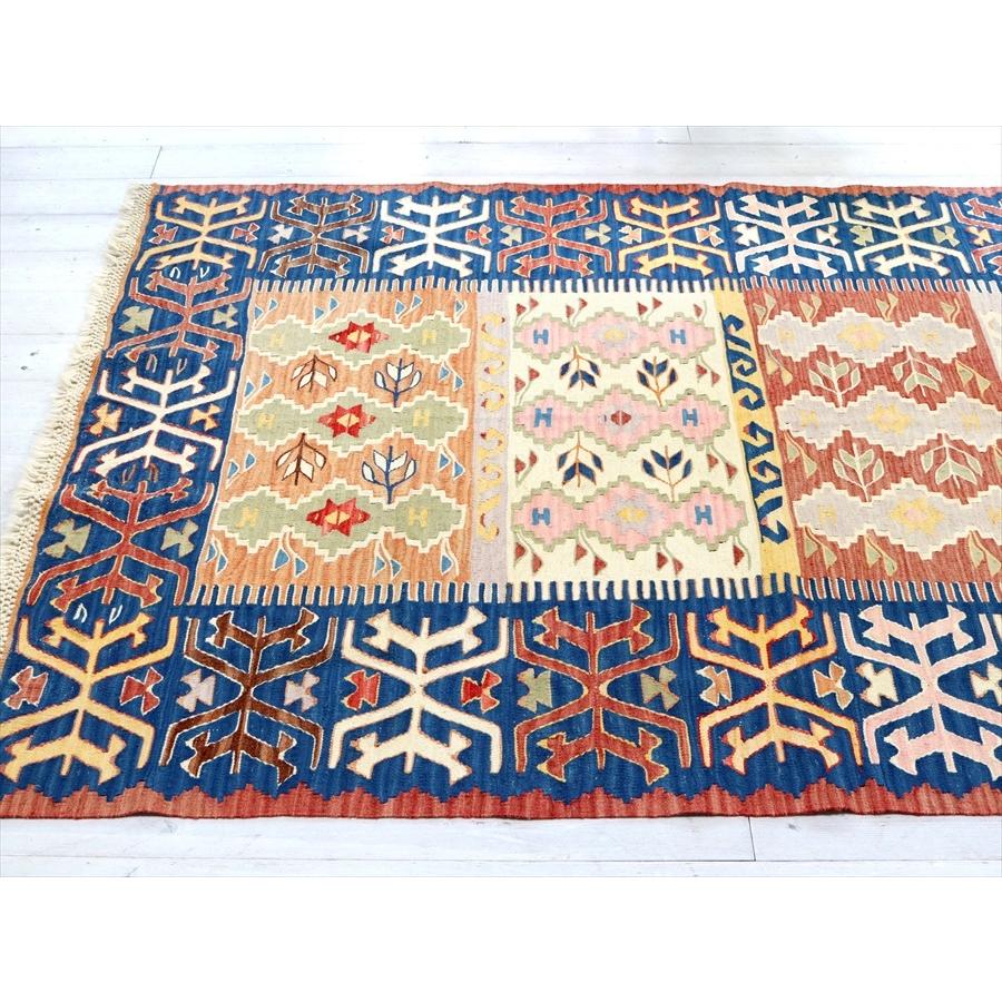 細かな織りのコンヤキリム セッヂャーデ 182x125cm ４つのサンドゥック | ブランド登録なし | 04