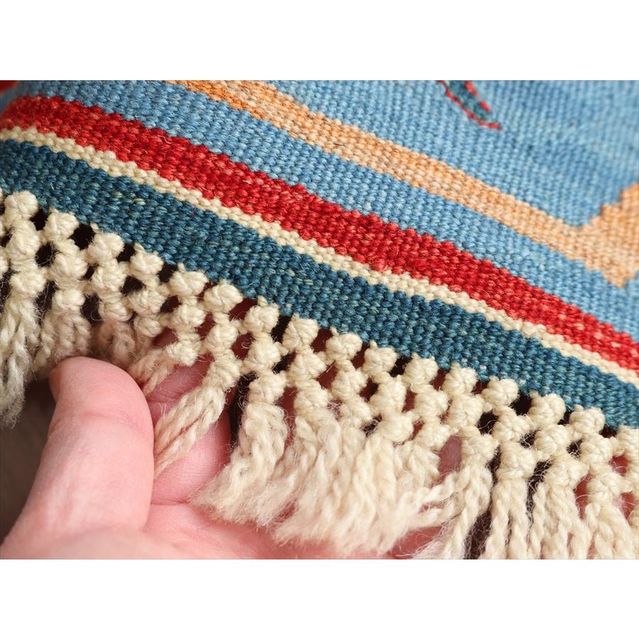 細かな織りの手織りキリム コンヤ 173x130cm ベレケットと翼を広げた鳥のモチーフ | ブランド登録なし | 12