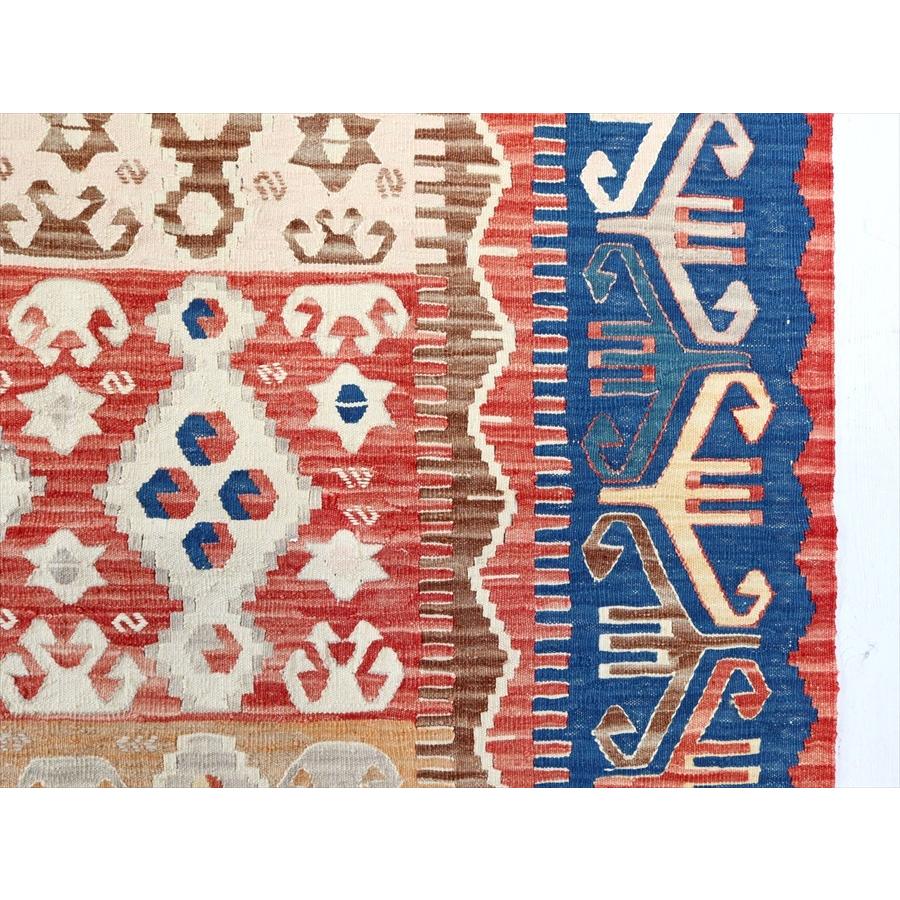 細かな織りのコンヤキリム セッヂャーデ 169x133cm ３つのサンドゥック | ブランド登録なし | 04