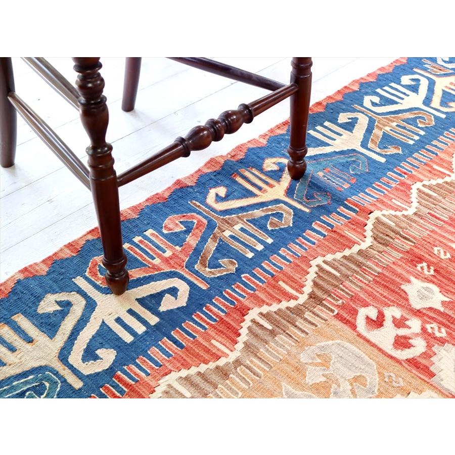 細かな織りのコンヤキリム セッヂャーデ 169x133cm ３つのサンドゥック | ブランド登録なし | 06