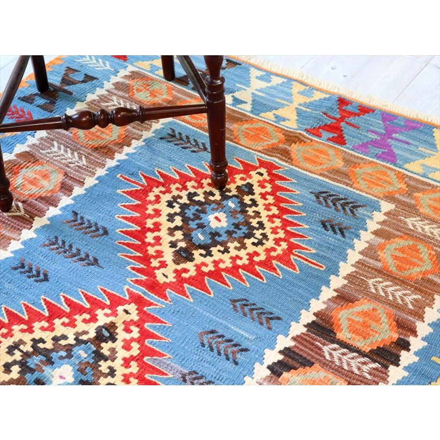 色にこだわるワンランク上のカイセリキリム セッヂャーデ 174x120cm ドラゴンと麦の穂のモチーフ | ブランド登録なし | 03