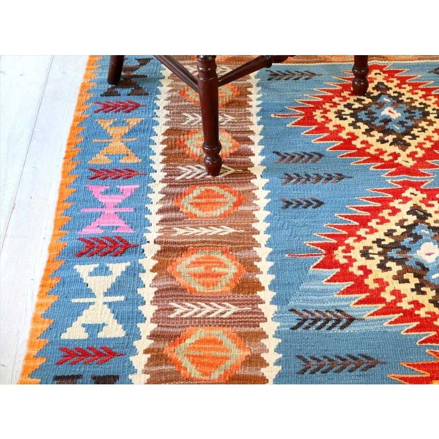 色にこだわるワンランク上のカイセリキリム セッヂャーデ 174x120cm ドラゴンと麦の穂のモチーフ | ブランド登録なし | 04