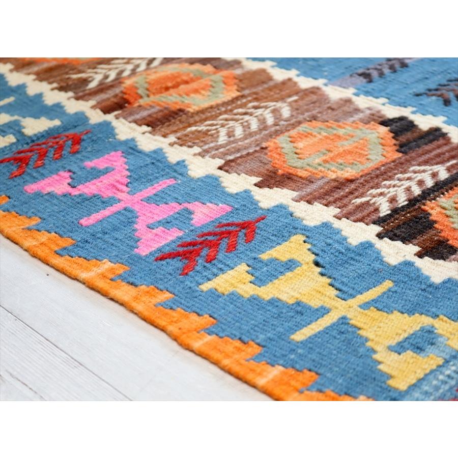 色にこだわるワンランク上のカイセリキリム セッヂャーデ 174x120cm ドラゴンと麦の穂のモチーフ | ブランド登録なし | 07