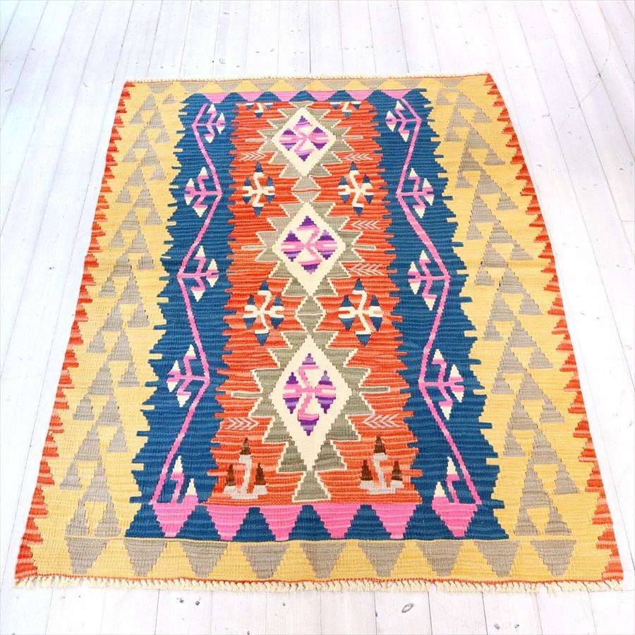 色にこだわるワンランク上のカイセリキリム セッヂャーデ 172x129cm 狼の足跡のモチーフ | ブランド登録なし