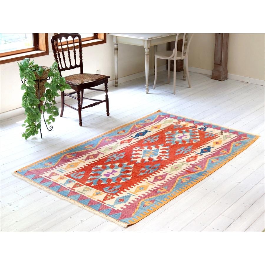 色にこだわるワンランク上のカイセリキリム セッヂャーデ 193x126cm ドラゴンのモチーフ | ブランド登録なし | 01