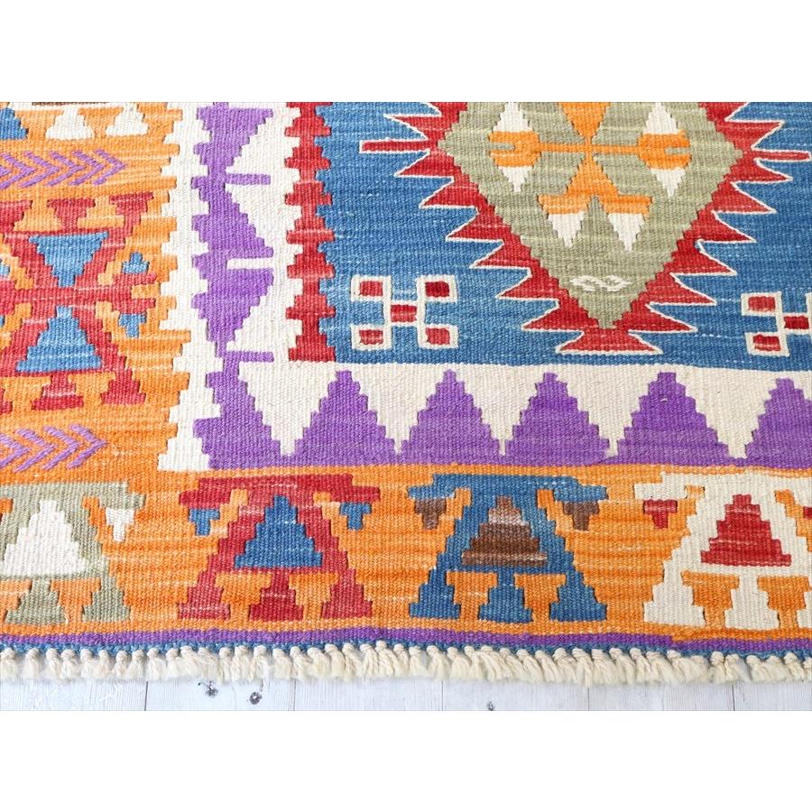 ワンランク上のカイセリキリム　セッヂャーデ 169x122cm 狼の足跡と麦の穂 | ブランド登録なし | 04