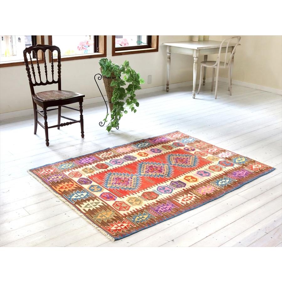 ワンランク上のカイセリキリム　セッヂャーデ 170x125cm ドラゴンと麦の穂のモチーフ | ブランド登録なし | 01